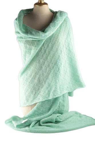 Xxl stola plaid strick - xxl,